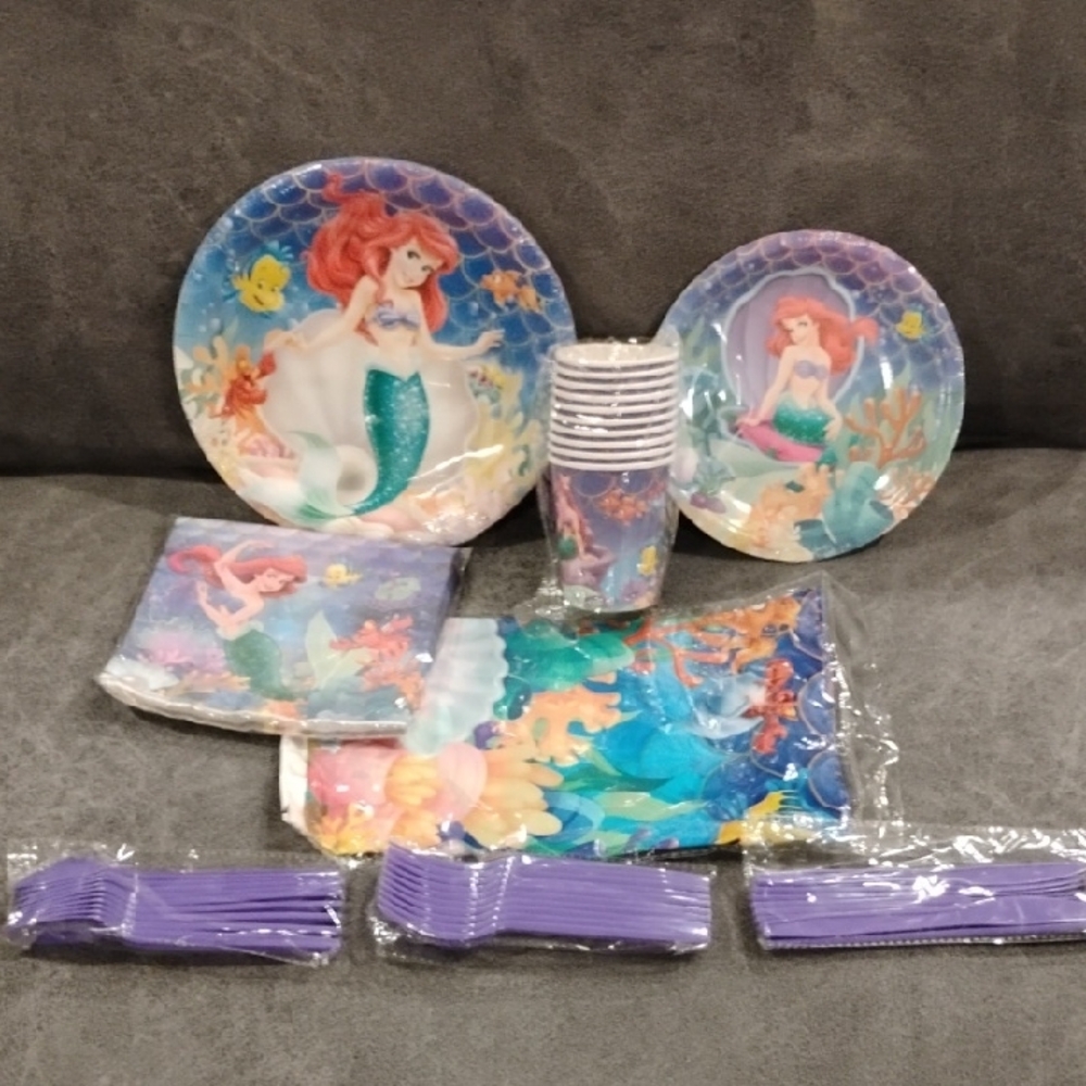The Little Mermaid Birthday Party Set